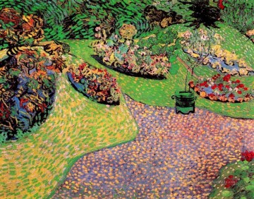 van Gogh Garten in Auvers Vincent van Gogh Ölgemälde